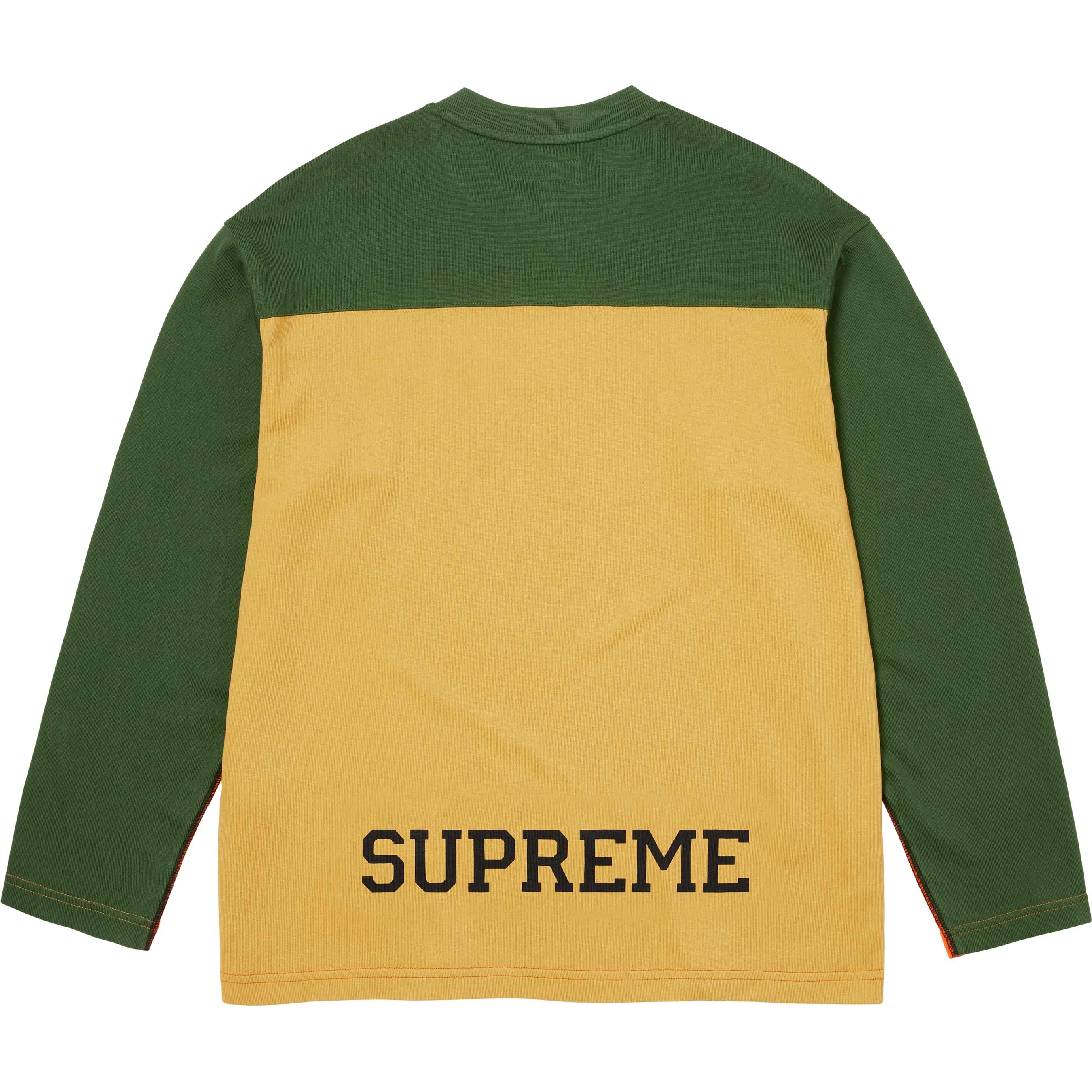 Split L/S Football Top view 11
